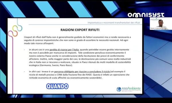 Screenshot del Webinar di Ottobre
